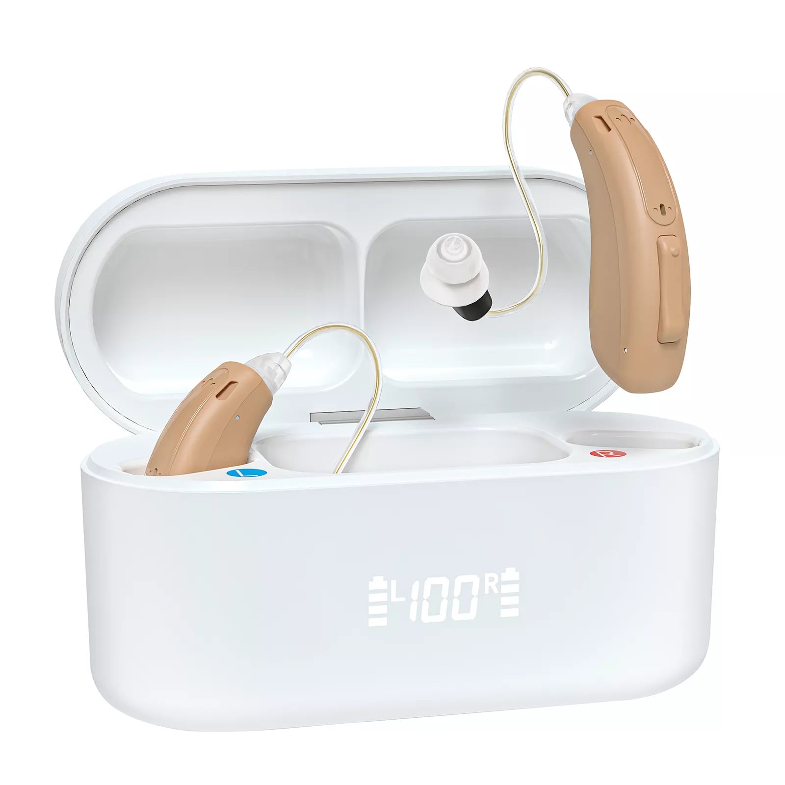 HearingAs™ Self-fitting BTE Bluetooth Hearing Aids
