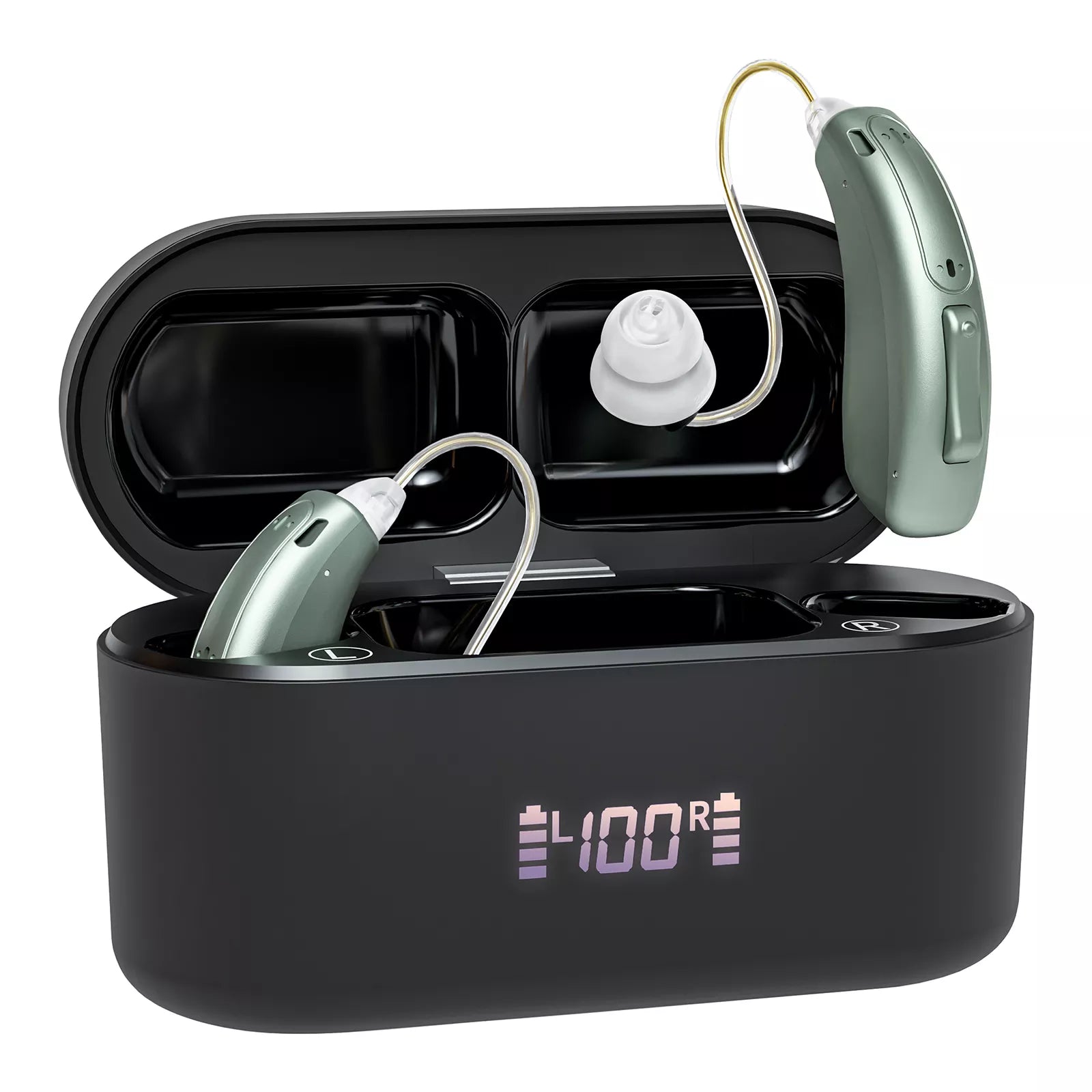 HearingAs™ Self-fitting BTE Bluetooth Hearing Aids