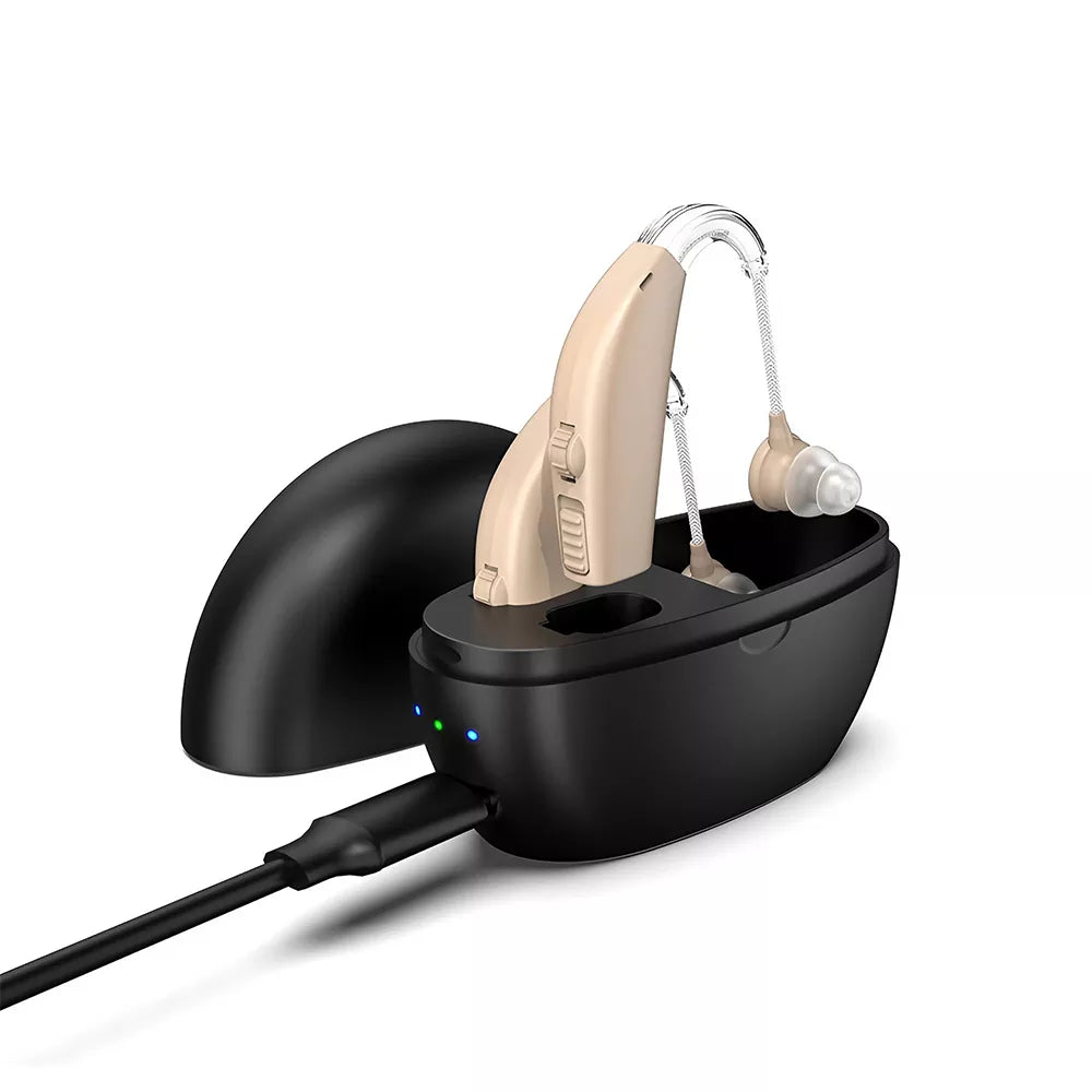 Aides auditives rechargeables BTE