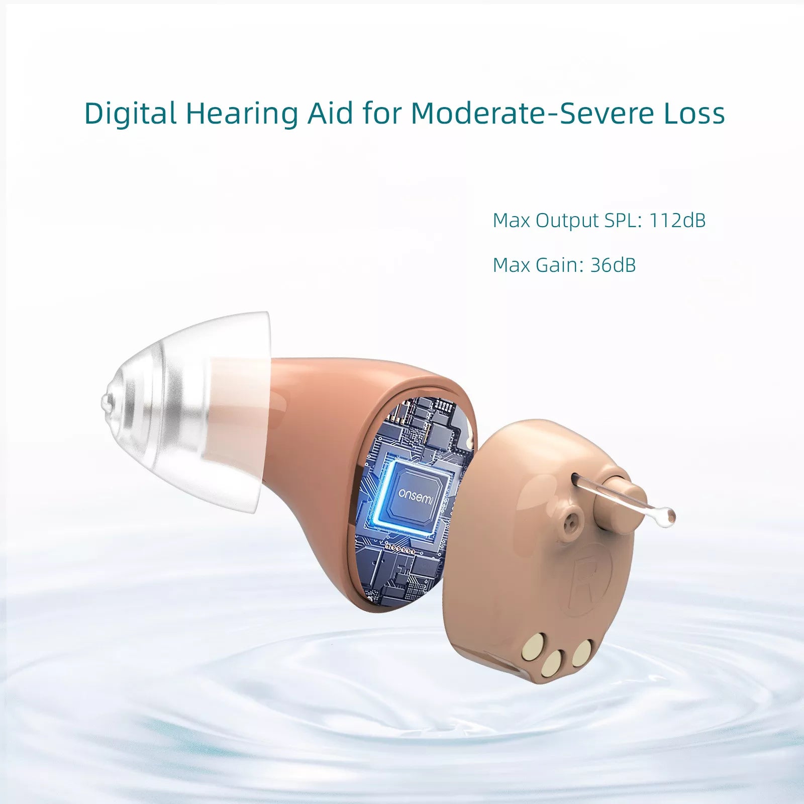 HearingAs™ Rechargeable CIC Hearing Aids