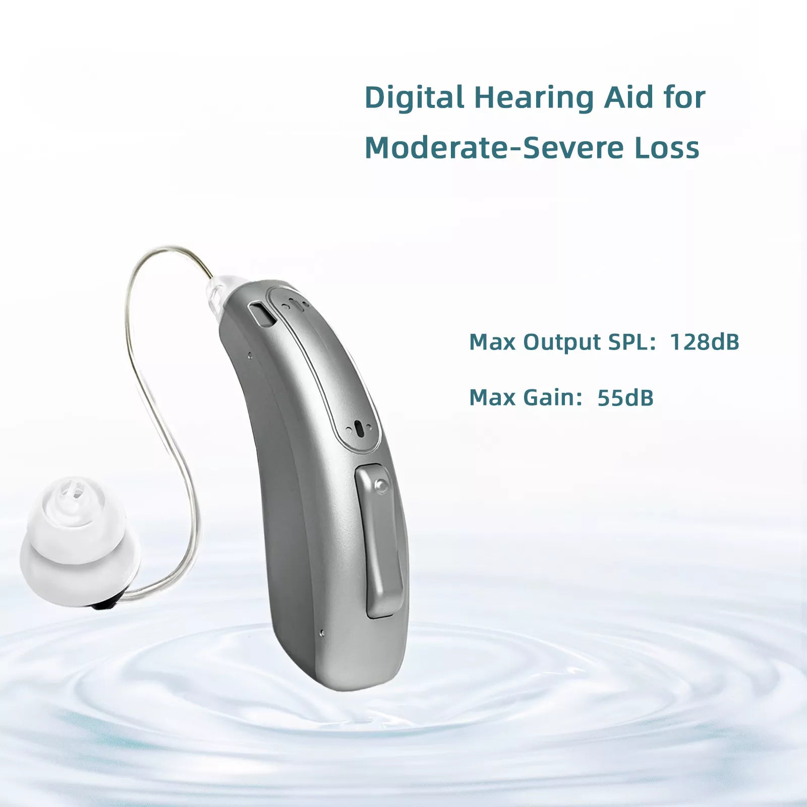 HearingAs™ Self-fitting BTE Bluetooth Hearing Aids