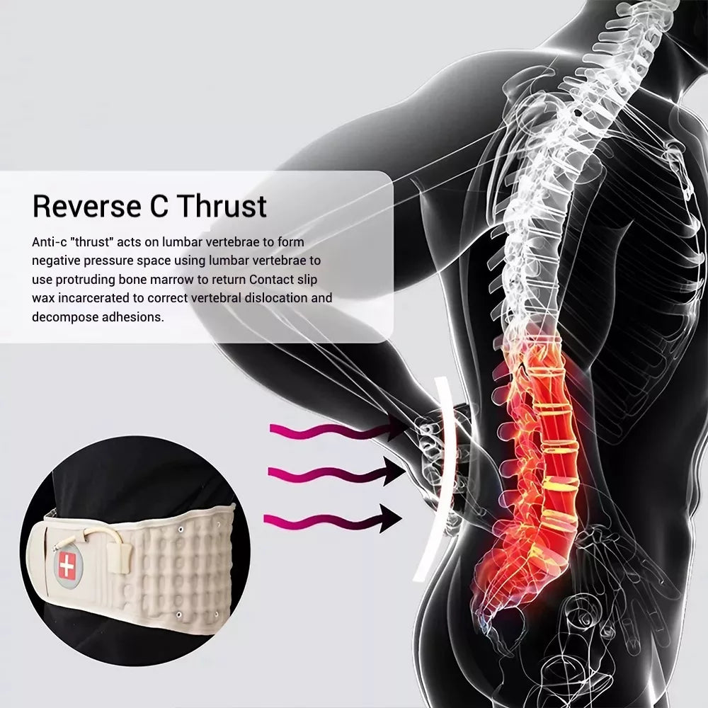 BackHale™ Decompression Back Belt - Lumbar Support Belt -Upgraded