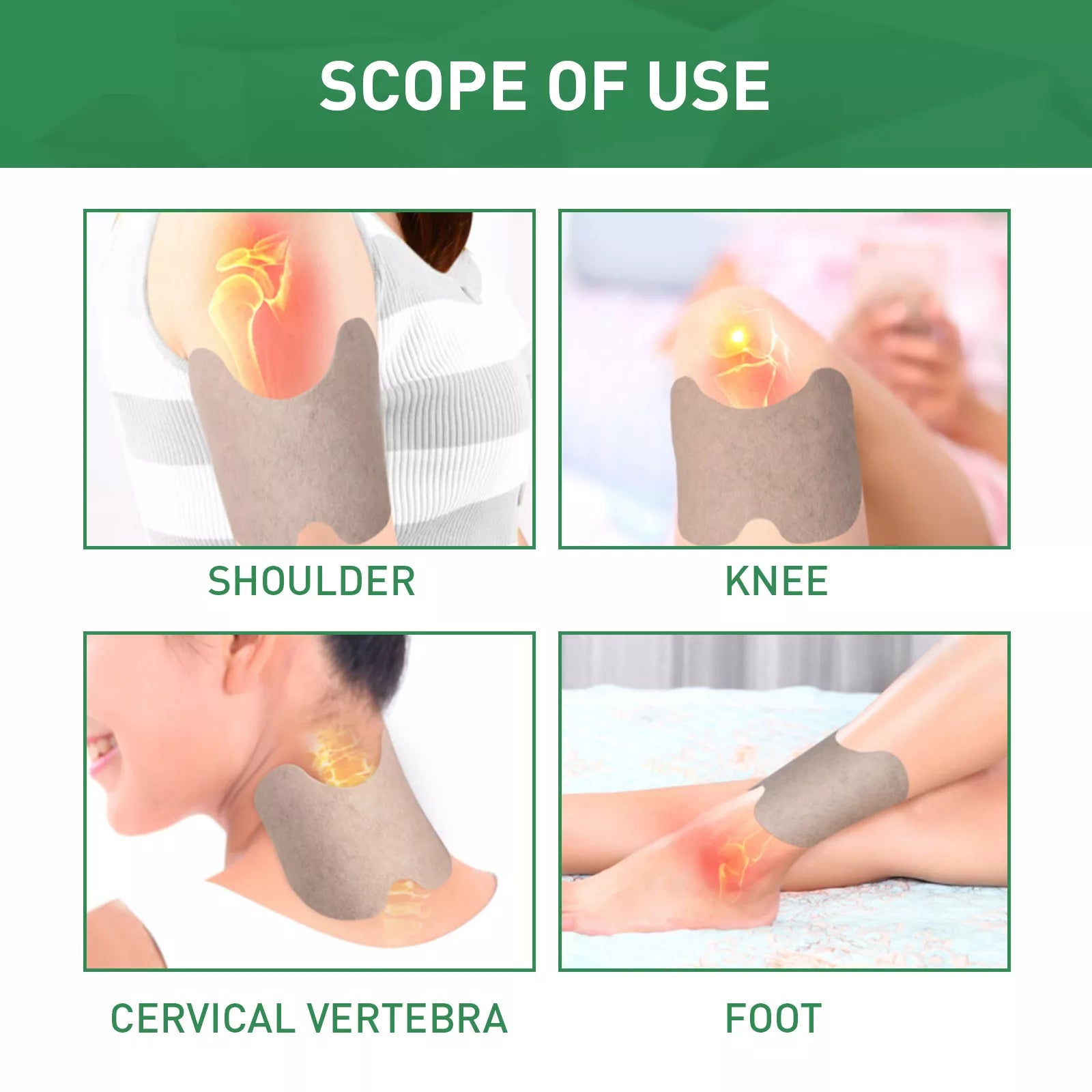 KneeHale™ Natural Back Pain Knee Pain Patches