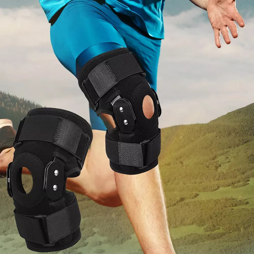 Decompression Knee Brace with Side Stabilizers