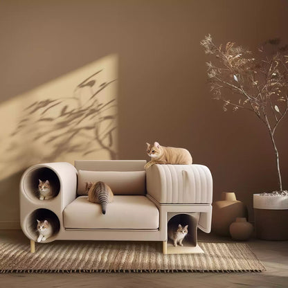 Multipurpose Cat Lounge Sofa, 3D-Print, Cat Sofa Bed