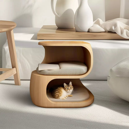 Create 3D-Printed Cat Bunk Beds, Custom, Stylish Pet Furniture for Small Cats and Kittens