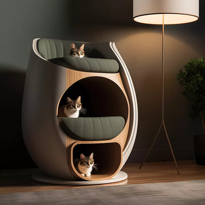 Design Your Own 3D-Printed Cat Bed Cave | Cozy Pet Furniture  for Small Cats and Kittens