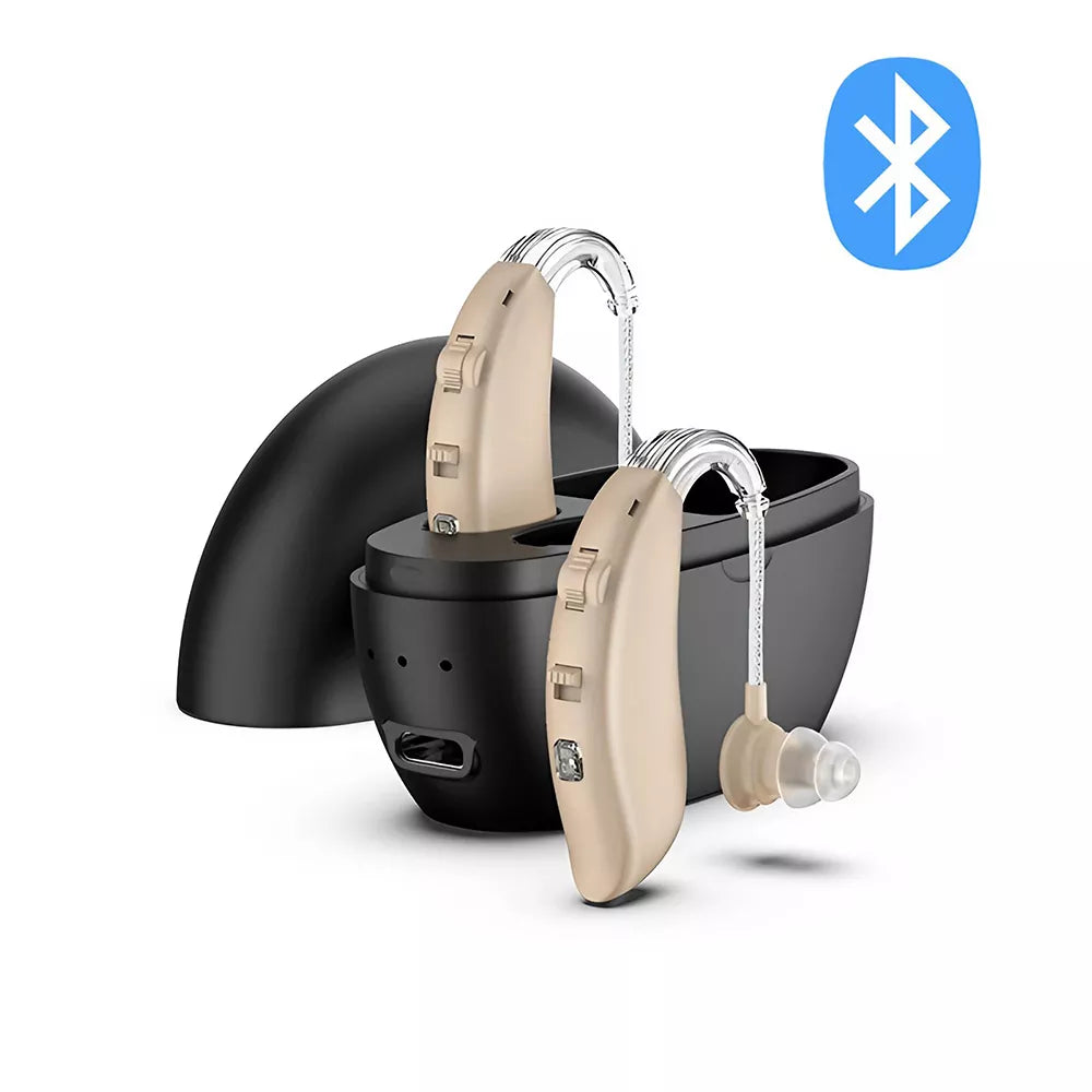 Bluetooth Rechargeable BTE Hearing Aids