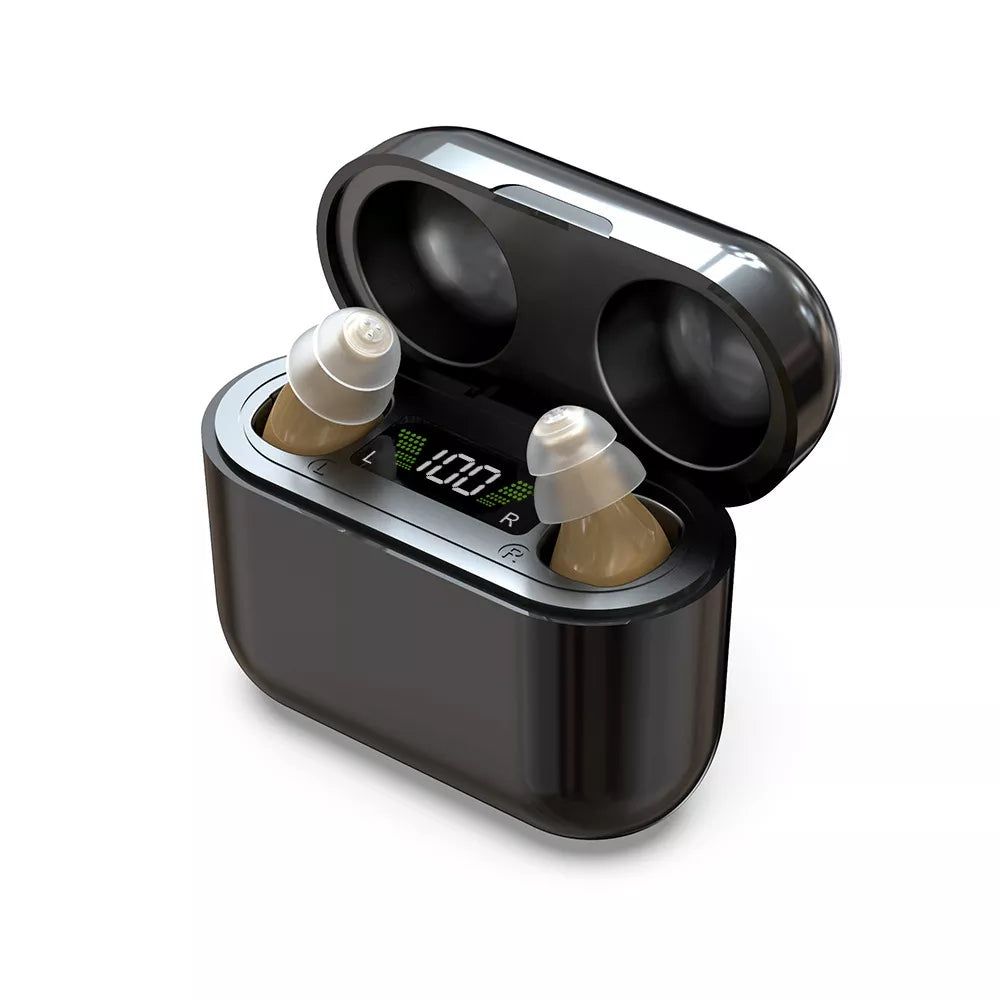 Invisible Digital Sound Voice Amplifier Wireless ITE Mini Hearing Aids