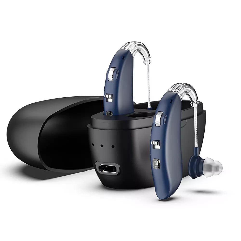 Bluetooth Rechargeable BTE Hearing Aids