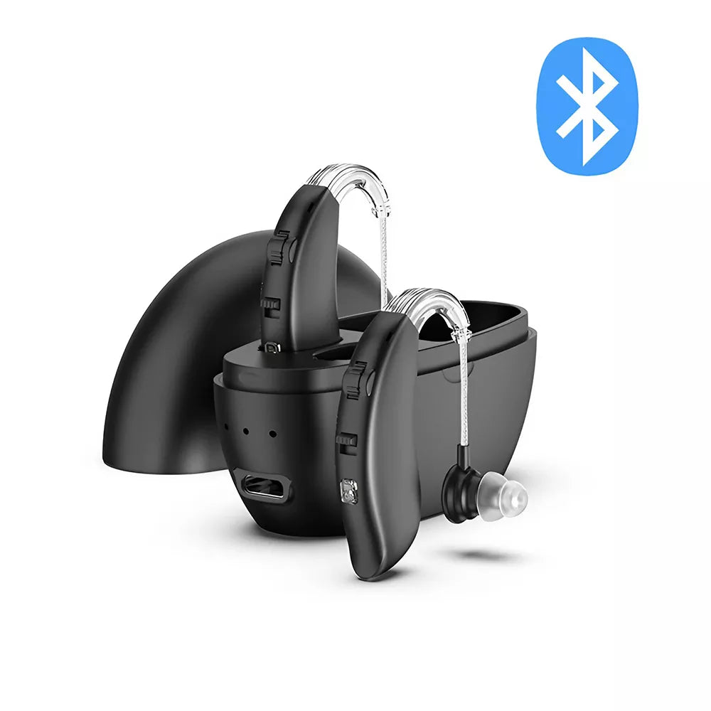 Bluetooth Rechargeable BTE Hearing Aids