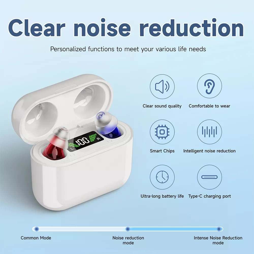 Rechargeable Digital Hearing Aids