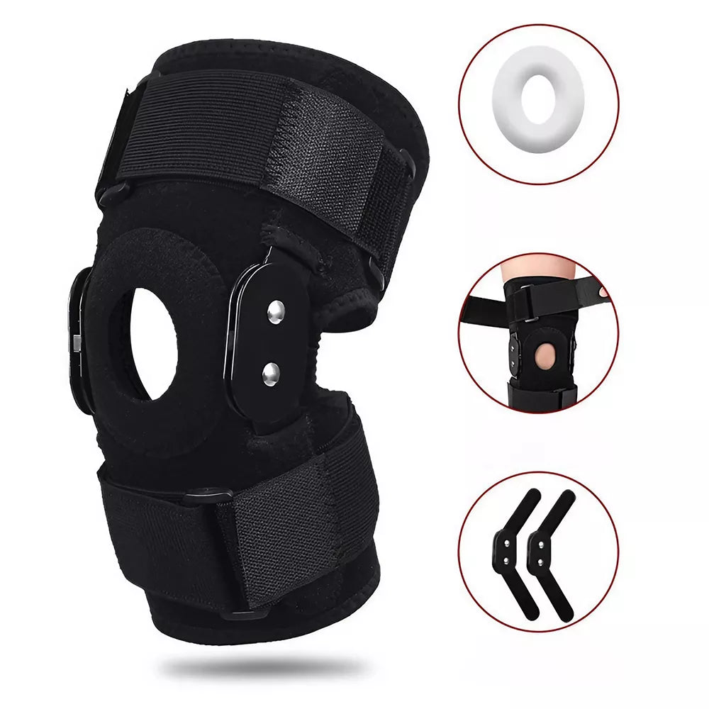 Decompression Knee Brace with Side Stabilizers