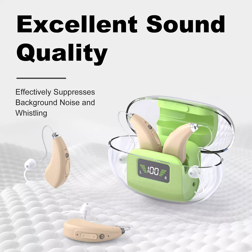 16-Channel BTE Rechargeable Hearing Aids